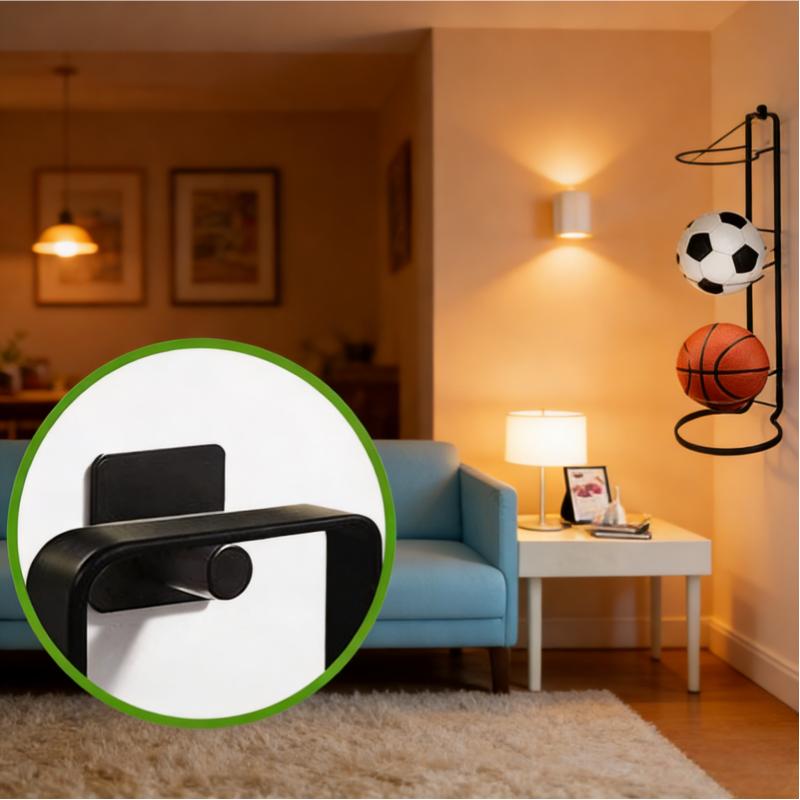 Basketball Storage Rack, 3-Tier Cube Ball Organizer, Freestanding Garage Sports Equipment Holder, Creative Indoor Detachable Vertical Display Stand for Volleyball, Football, Basketball Basketball Storage Rack, 3-Tier Cube Ball Organizer, Freestanding Garage Sports Equipment Holder, Creative Indoor Detachable Vertical Display Stand for Volleyball, Football, Basketball