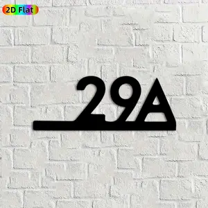 1pc 29A Number Metal Wall Art, Bold 29A Statue Mural, Ideal Gift for New Year, Christmas, Number Decor Enthusiasts, Rust-Resistant Metal Wall Decor Wall Sculptures, Perfect for Home Wall & Garden Fence, Unique Year-Round Decor