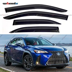 Lexus Window Visors Rain Guards - JDM Mugen Style Window Visors For 2019-2024 Lexus UX200 UX250h Auto Parts Accessories