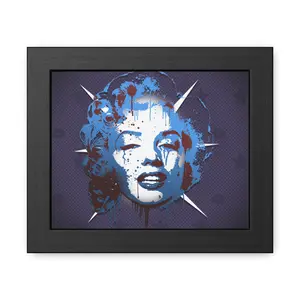 Vintage Marilyn Monroe Framed Poster | Pop Art Wall Decor | Home Art | Gift for Collectors, Celebrities, Retro Lovers, Vintage Decor
