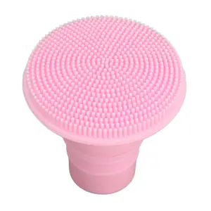 Brush Fascia Massager Head Silicone Replacement Muscle Massager Head for Reducing Soreness 18‑19mm