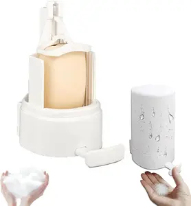 Soap Grinder for Bar Soap Wall-Mounted - for Bar Soap, Creative Wall-Mounted Soap Grinding Box, No Drilling Waterproof Soap Container Grinder for Travel Kitchen Bathroom