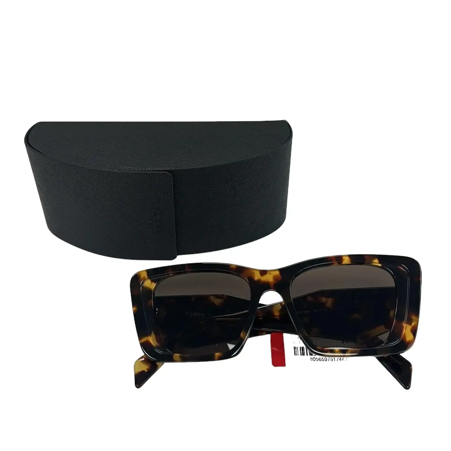 Pre-owned plastic Bag Accessories Honey Tortoise Frames Sunglasses P26042594
