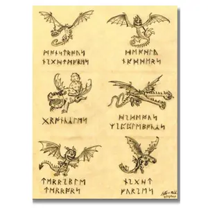 Vintage How To Train Your Dragon Movie Poster, Dragons Poster, Home Decor, Kid Room Decor