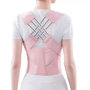 breathable back straightener Men's and women's sitting posture corrector correction humpback posture correction belt, the same correction artifact correction belt for white deer Tool