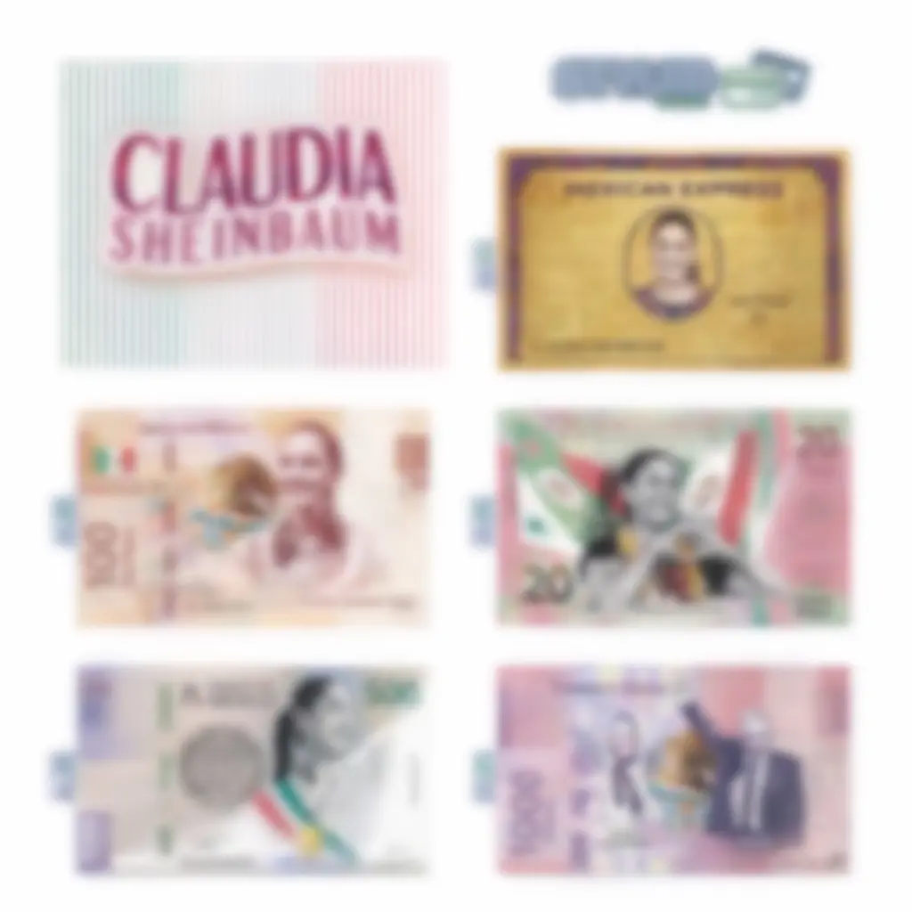 100 pesos of claudia sheinbaum rectangular vinyl sticker 100 pesos of claudia sheinbaum rectangular vinyl sticker