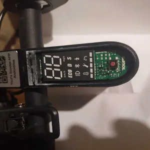 [Free Fast Charger] Foldable Electric Scooter with App Control 19 MPH Top Speed 350W Motor 8.5" Solid Tires Dual Brakes 36V Battery Commuter E-Scooter for Adults & Teens