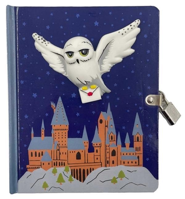 Harry Potter: Hedwig Squishy Lock & Key Diary -- Insight Editions - Hardcover