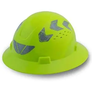 Full Brim Hard Hat Hardhats Men ANSI Approved OSHA Cascos De Construccion Vented Hard Hat Full Brim Safety Helmet for Construction