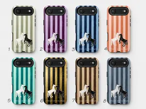 Minimalist Horse Phone Case Set | Striped Equestrian iPhone Cover, Elegant Riding Gift #HorsePhoneCase #EquestrianStyle #iPhoneCover #HorseLoverGift #MinimalistCase #RidingLife