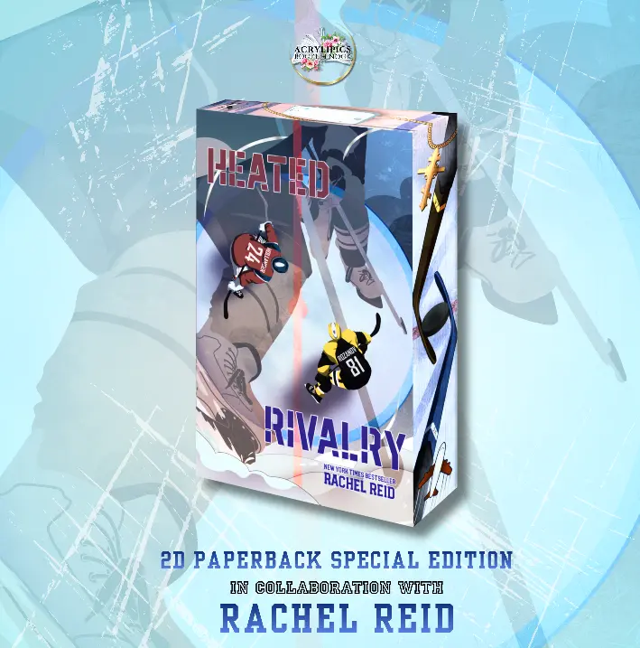 Heated Rivalry by Rachel Reid - Special Edition Paperback Book