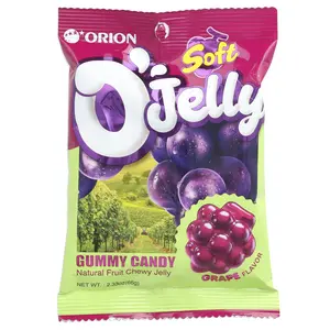 Orion Soft O'Jelly Gummy Candy, Grape, 2.33 oz (66 g) Orion Soft O'Jelly Gummy Candy, Grape, 2.33 oz (66 g)
