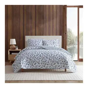 Eddie Bauer Wes Fish Blue Twin Quilt Sham Set