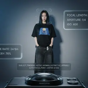 PinLA T-Shirt for Women - Stylish Top in Black with Unique Design - Perfect for Everyday Wear - Womenswear