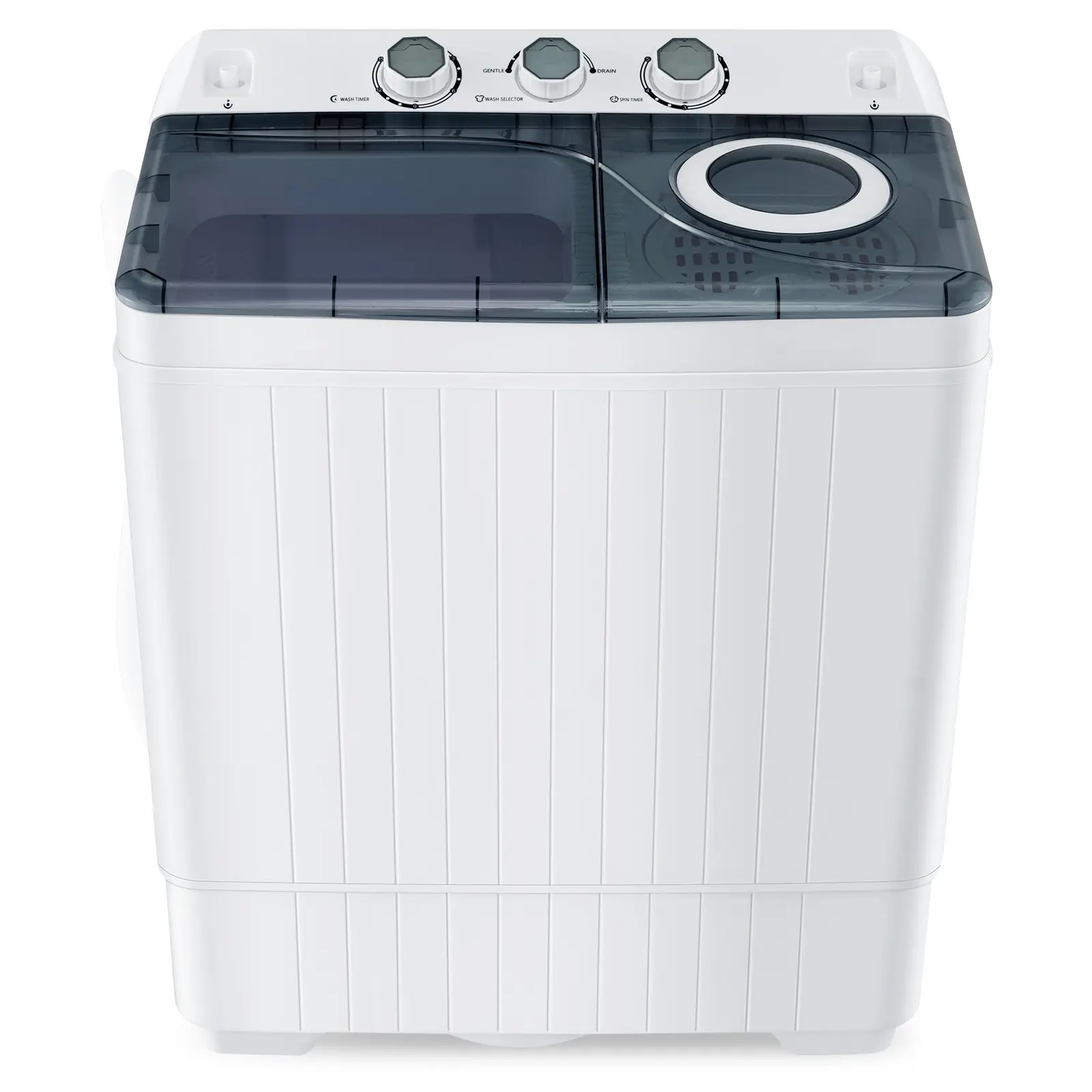 COSTWAY - Portable Twin Tub Washing Machine with Timer Control COSTWAY - Portable Twin Tub Washing Machine with Timer Control