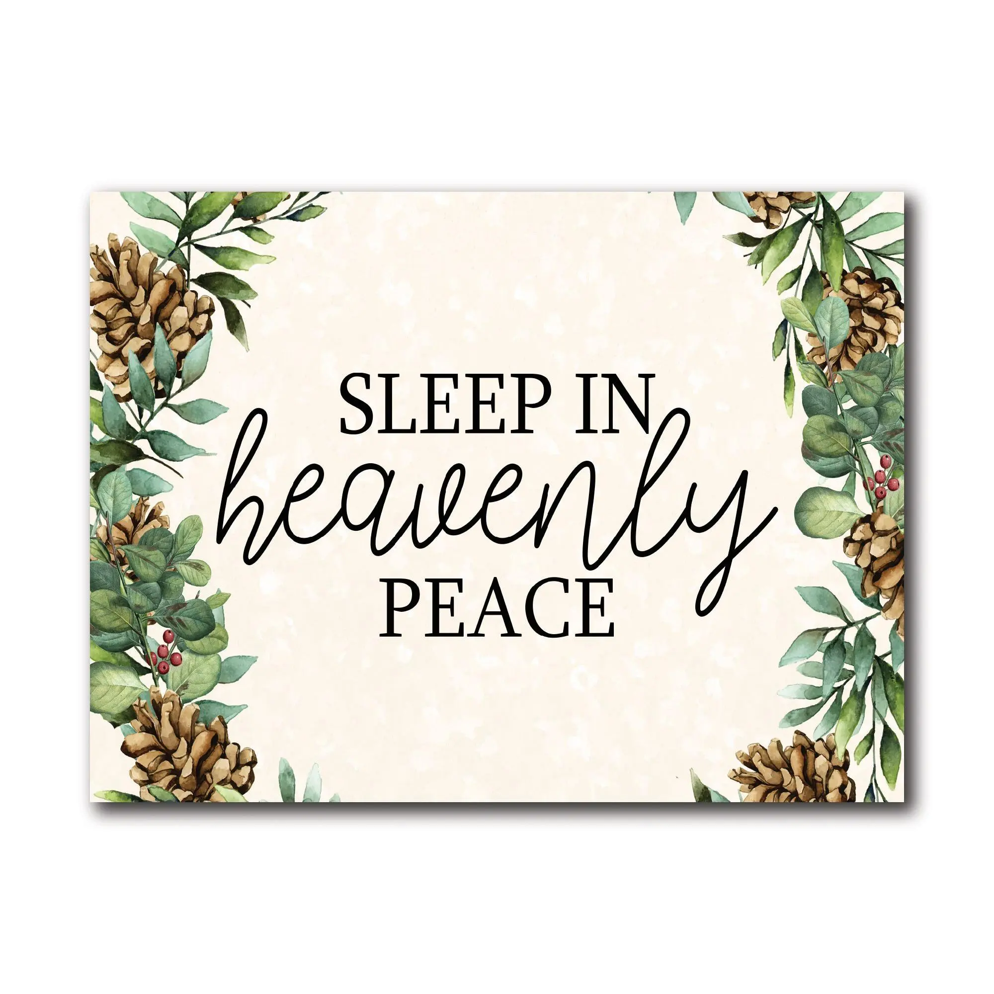 Courtside Market Sleep In 16x20 Canvas Wall Art