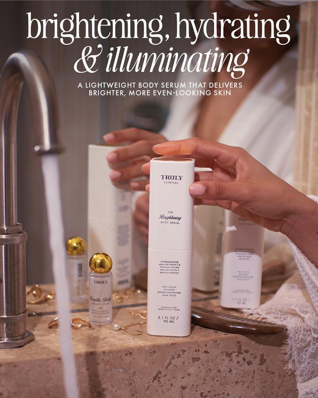 The Brightening Body Serum – Targeted Dark Spot Treatment with Vitamin C & Tranexamic Acid – Corrects Hyperpigmentation, Dark Spots & Uneven Tone – Boosts Radiance for a Brighter, Youthful-Looking Complexion – Clinical Strength Formula