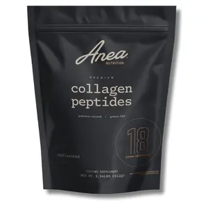 Anea Collagen Peptides - Unflavored, 18g Protein, Supports Skin, Hair, Nails & Joints, Highly Bioavailable, Mixes Easily in Hot or Cold Drinks, Made in GMP Facility