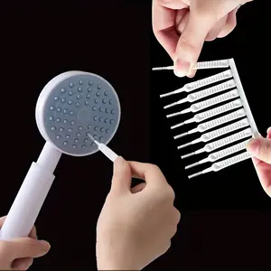 10pcs Multifunctional Nozzle Hole Cleaning Brush - Unblocker for Mobile Phones, Bathroom Gaps & Shower Drains!
