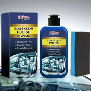 Car Glass Oil Film Remover Paste, Windshield Cleaner Coating