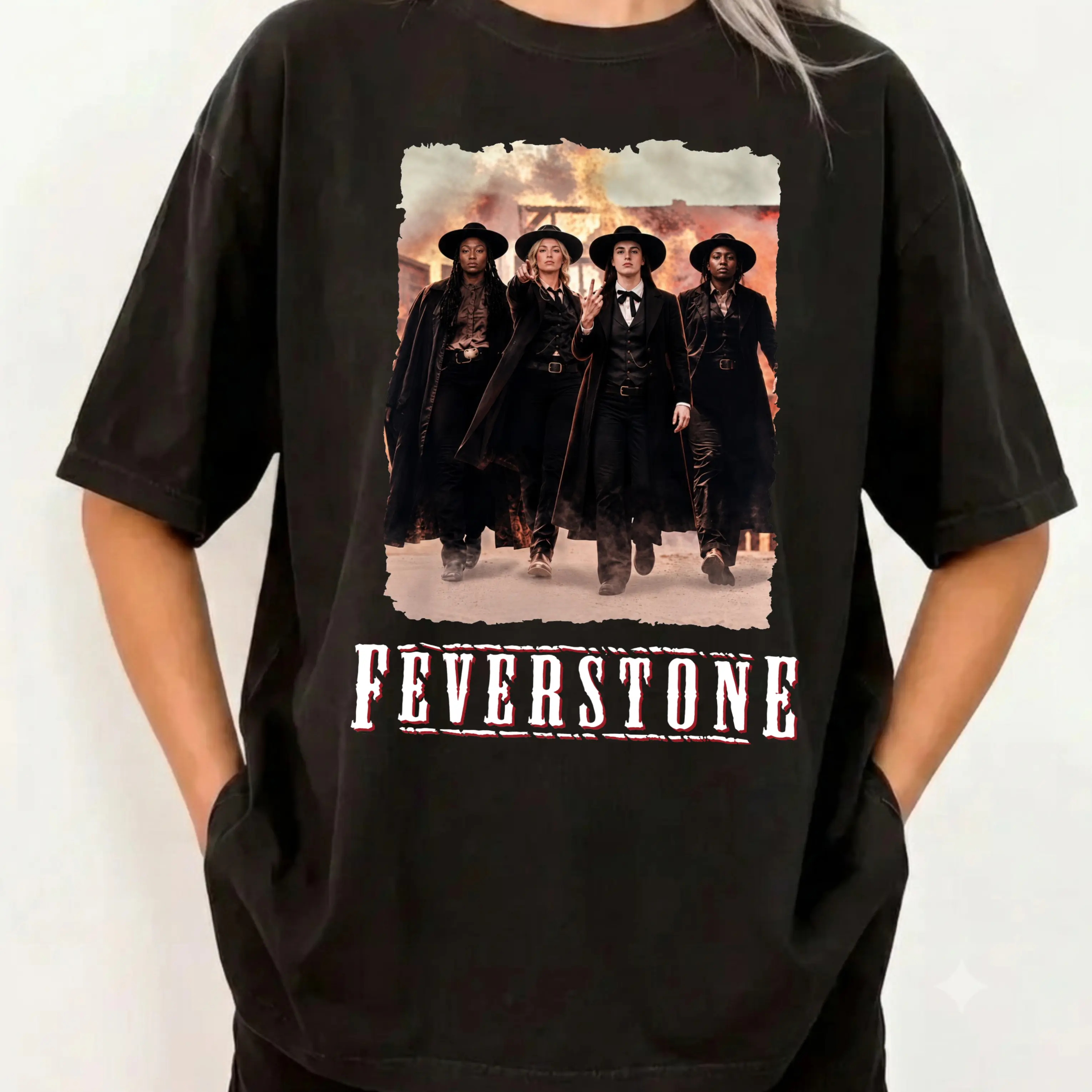 FEVERSTONE Fan Shirt, Western Graphic Tee, Vintage Cowboy T-Shirt, Unisex Gift