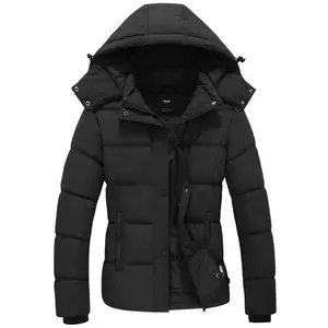 Women's Plus Size Winter Coats Quilted Puffer Jacket Warm Snow Coat with Removable Hood for Cold Weather