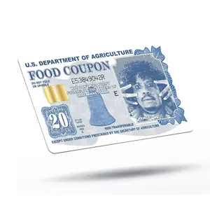 Funny Prince Food Coupon Credit Card Skin - Debit Card Sticker, Waterproof & Scratchproof