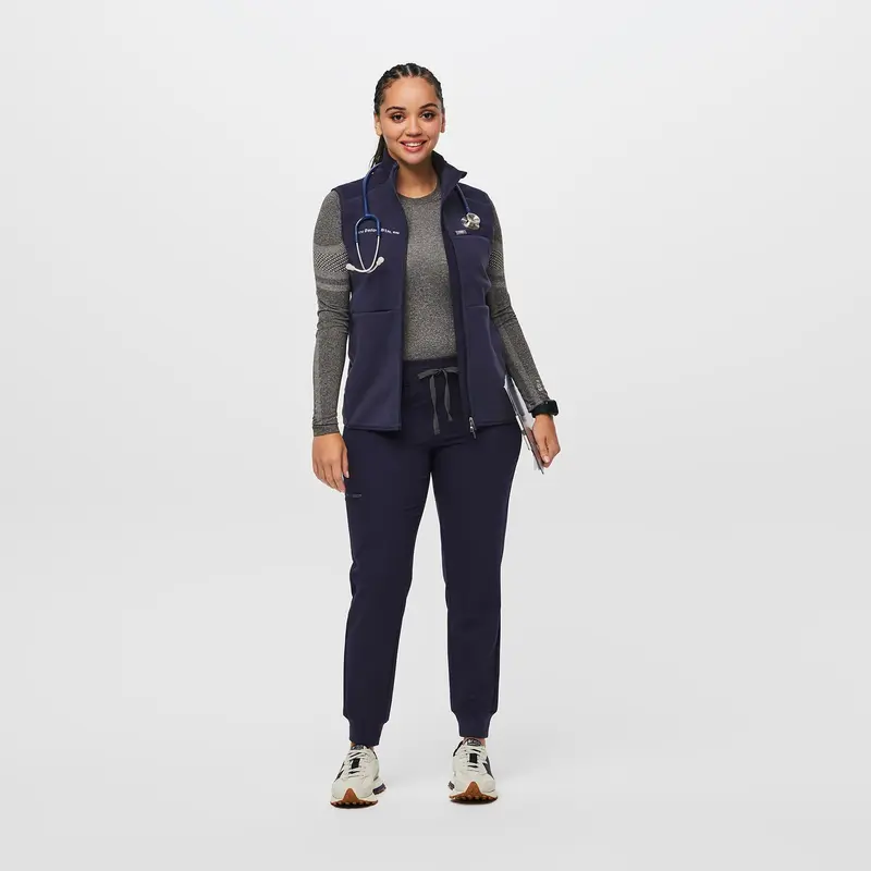 Women's Navy On-Shift - Fleece Vest - TikTok Shop