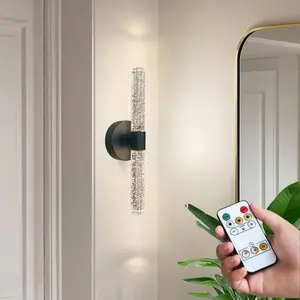 Modern Creative Bubble Column Wall Lamp, Remote Control, Color Changing, Adjustable Brightness, Timer, Home Decor Light, Ideal Gift