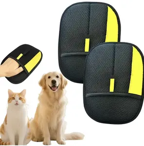 Pet Hair Removal Gloves, Electrostatic Pet Hair Remover, Reusable Cat&Dog Hair Remover for Couch, Furniture, Carpet, Car Seat, Pet Grooming Gloves