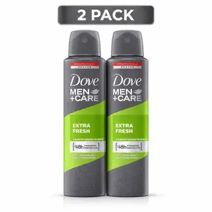 Dove Men+Care Extra Fresh Deodorant 2 Pack