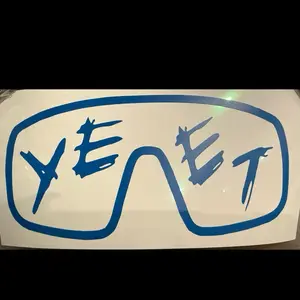 YEET Sunglasses Vinyl Sticker