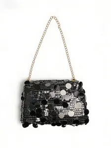 Sparkling Chain Crossbody & Handbag, Luxury Evening Dress Bag, Boho Style Wallet, Perfect for Fashionable Parties and Festival Gifts