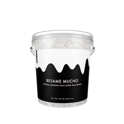 Besame Mucho Clear Hypoallergenic Vegan Film Hard Wax Beads - 1.85 LB