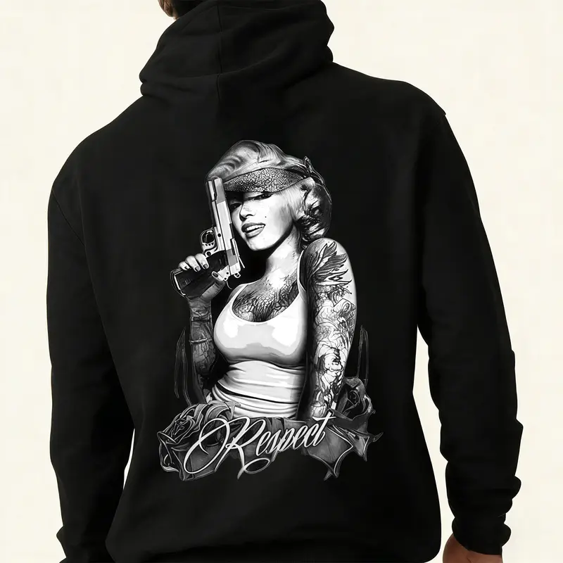 【Peter do ピータードゥ】S Tattoo hoodie mens tattoo hoodies - TikTok Shop