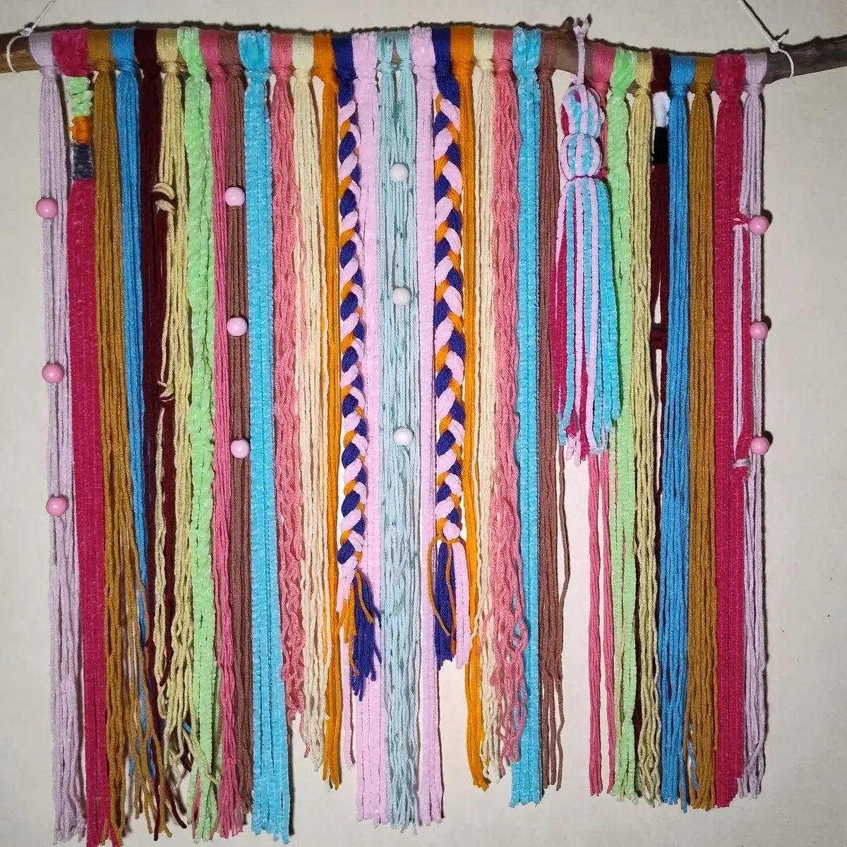 Driftwood macrame wall hanging