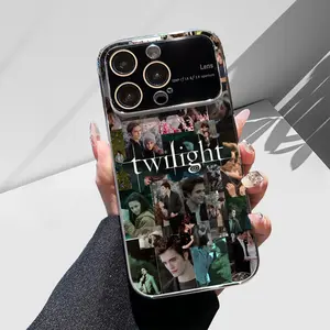 Twilight Themed Collage Mobile iPhone Case for iPhone 17. iPhone 17 Style Look .Glossy PC Hard Back with TPU Protective Frame, Compatible with iPhone 17/16/15/14/13/12 Pro Max/Plus Protection Shell