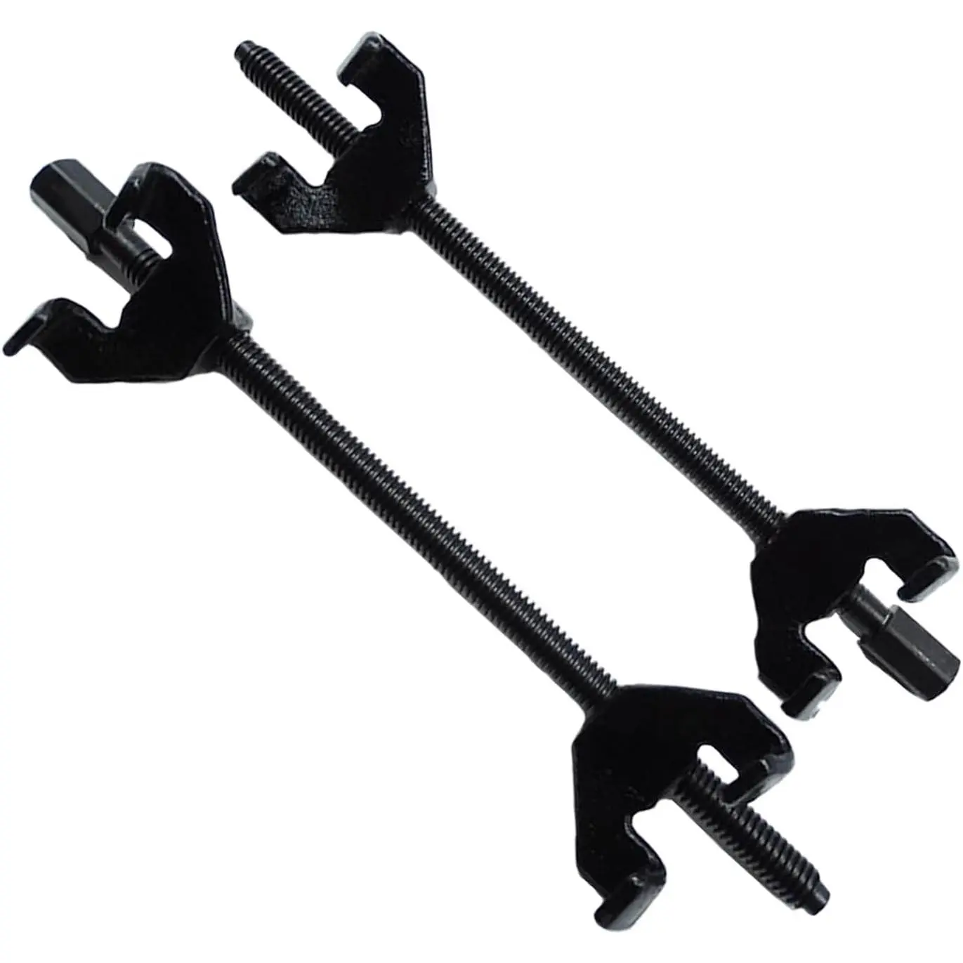 ZIMISI 2PCS 14" Coil Spring Compressor Tool, Universal Suspension Strut Remover Installer Tool with 2 Steel Jaws, Heavy Duty Macpherson Coil Spring Accessories for Truck Car