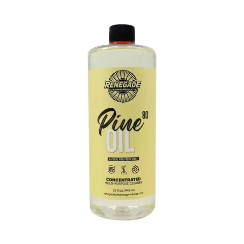 Renegade Cleaning Pine 80 Multi-Surface Cleaner - Refill Formula, Plant Derived Ingredients, For Household Cleaning, 32 oz & 1 Gallon Options
