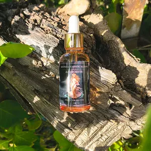 Aphrodite's Essence Concentrated Fragrance Elixir – Turkish Rose, Water Flowers & Peony Aroma with Lavender Rose Quartz Infusion