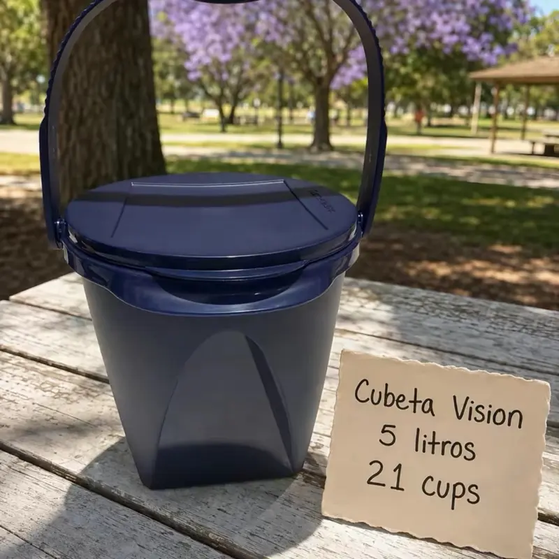 Tupperware Cubeta Visión