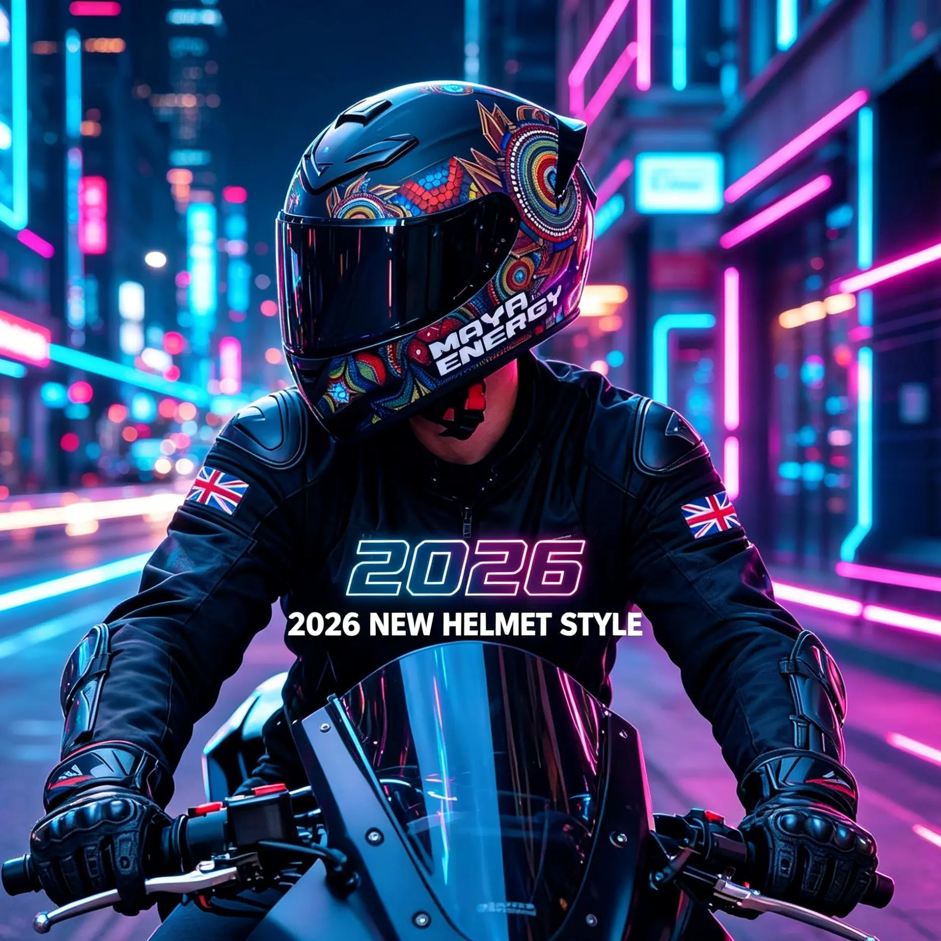 New Full Face Motorcycle Biker Helmet for Men, All-Season Summer Helmet, Unisex Electric Bike Riding Safety Helmet, Universal Fit