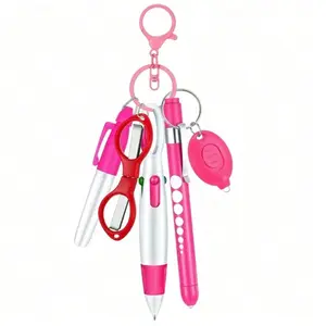 1 Set Professional Nurse Appreciation Gift Set - Cute Pink Nursing Stationery Kit for Hospital Work School - Complete Medical Tool Set for Nurse Graduation Week or New Job - Practical Gift for Nursing Practitioners Doctor Assistant and Medical Staff - Rel