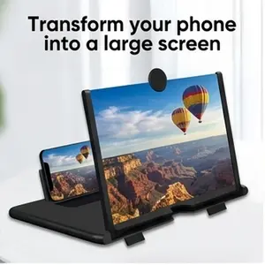 Phone Screen Magnifier,Foldable, Portable, HD,Anti Glare,Blue Light Filter,Large Screen,For Students,For Seniors,For Travel