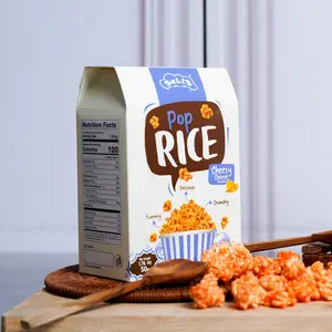 Salis Spicy and Cheezy Cheese Pop Rice,  1.8 oz (50 gm)