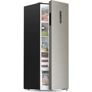 Upstreman 10.8 Cu.Ft. Upright Freezer, Convertible Freezer Refrigerator with Smart Electronic Control, Frost Free, Quiet Operation, Stand Up Freezer for Homes, Office, Garage-UP11