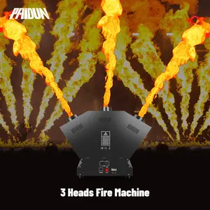 PAIDUN 3Heads Sprayer Fire Machine Flame Thrower Projector DJ Disco Bar Club Event Show Stage
