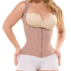 Salome 7013-CCB | Waist Cincher with Front Zipper | Fajas Colombianas