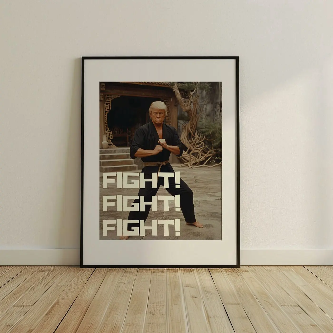 Trump Poster | Trump 2024 | fight fight fight | make America great again | MAGA | Trump Print | Presidential Print | Printable wall art