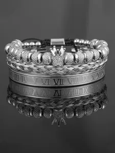 The Crown Pineapple Bead Bracelet Set is suitable for daily wear, vacation dates, and other occasions, and is also a surprising and exquisite small gift